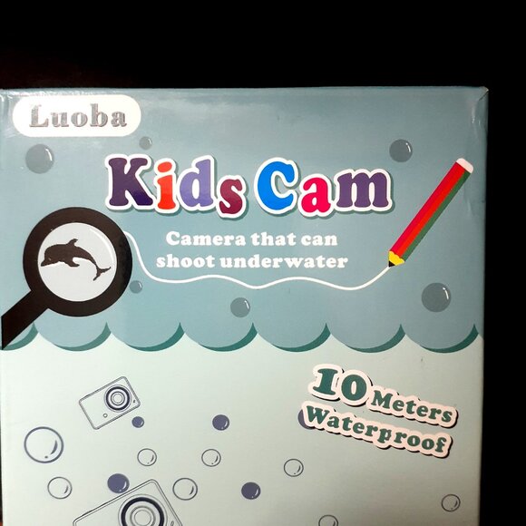 NEW!! Luoba Kids Camera Waterproof - Digital Camera w/SD Card - 8 Megapixels!! - Picture 3 of 10